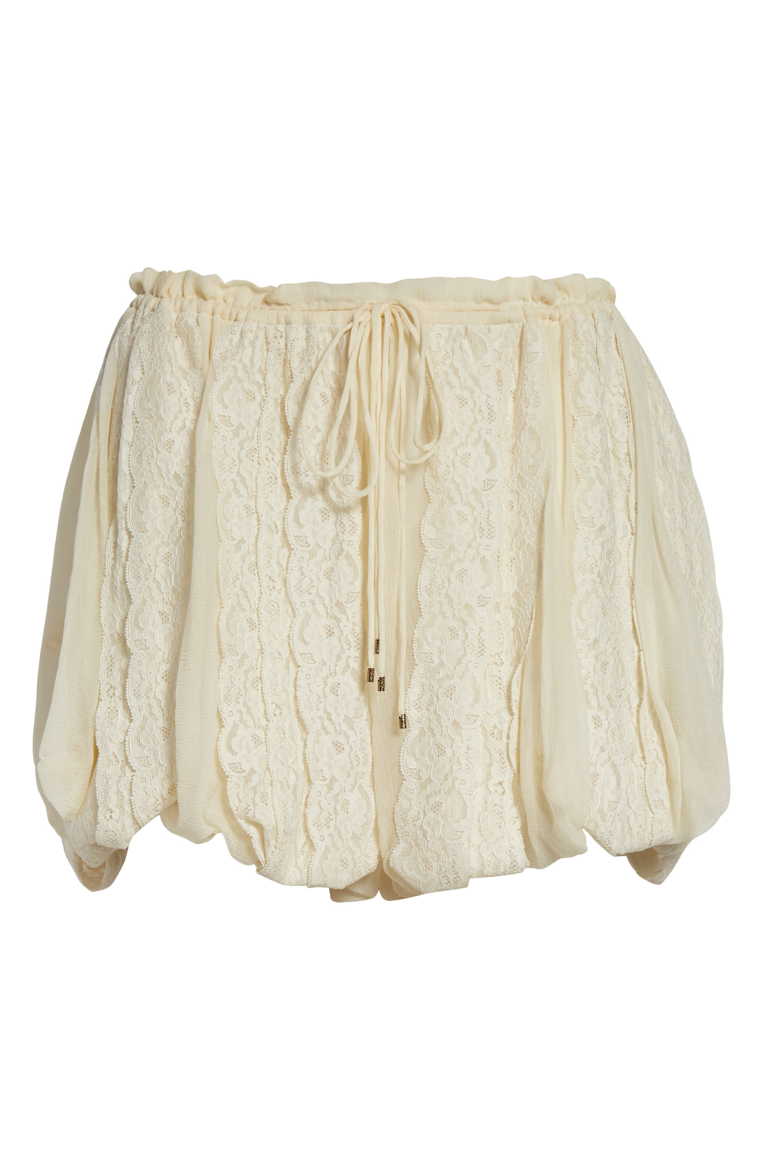 Chloé Mini Bloomer Shorts in Whisper White at Nordstrom - 6