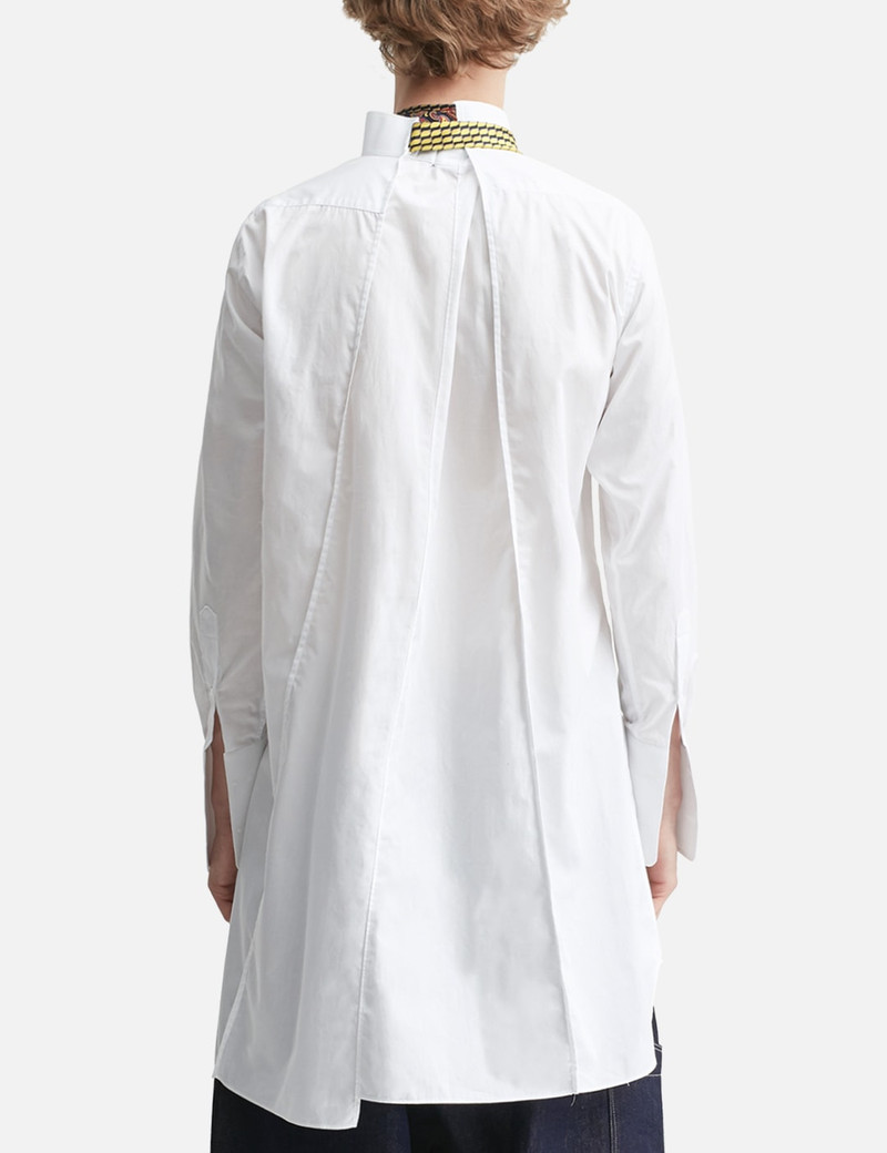 ELONGATED SHIRT WITH TRIPLE TIE 4
