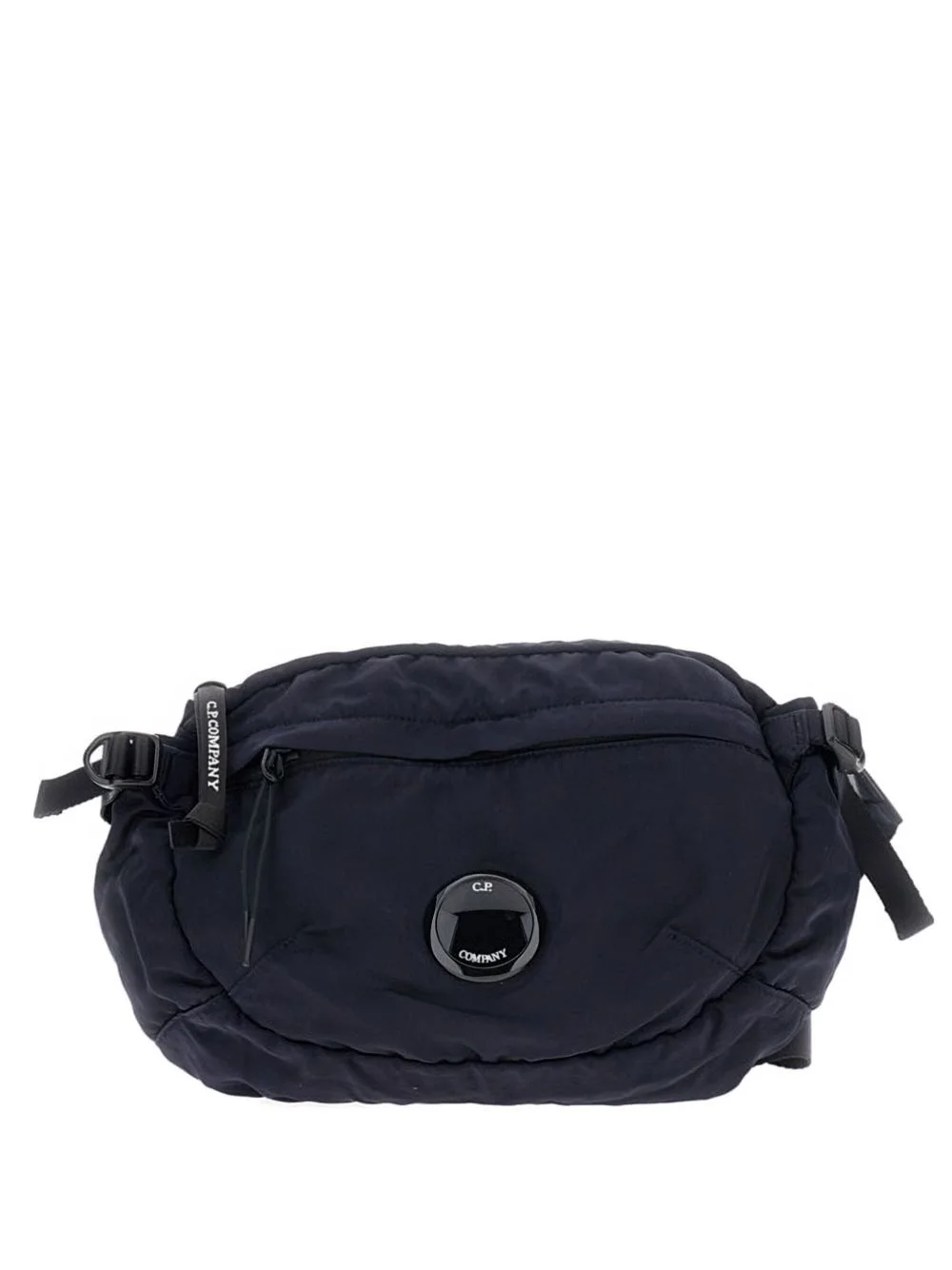 Lens-detail zip belt bag - 1