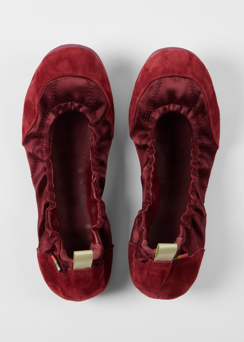 Women's Maroon 'Laguna' Ballet Flats 5