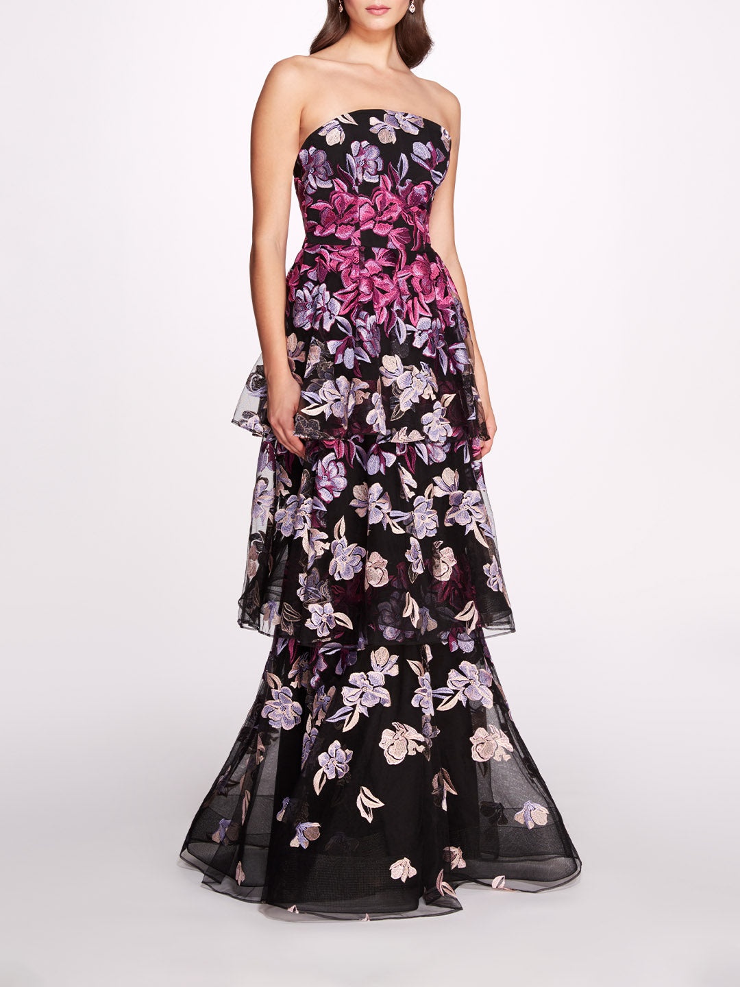 FALLING FLOWERS GOWN - 1