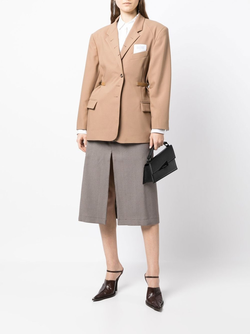 rokh single-breasted tailored blazer outlook