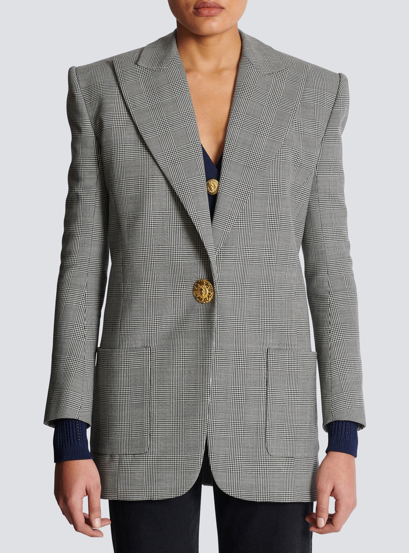 1-button wool jacket 5
