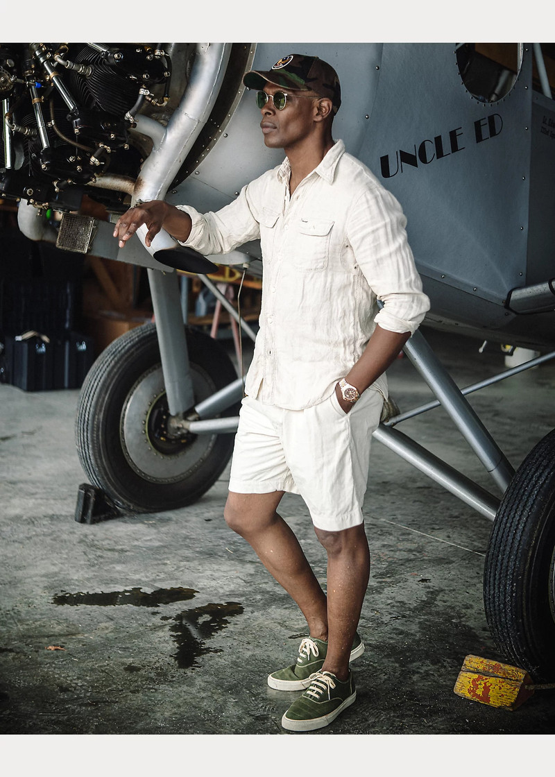 Linen Herringbone Twill Workshirt 6