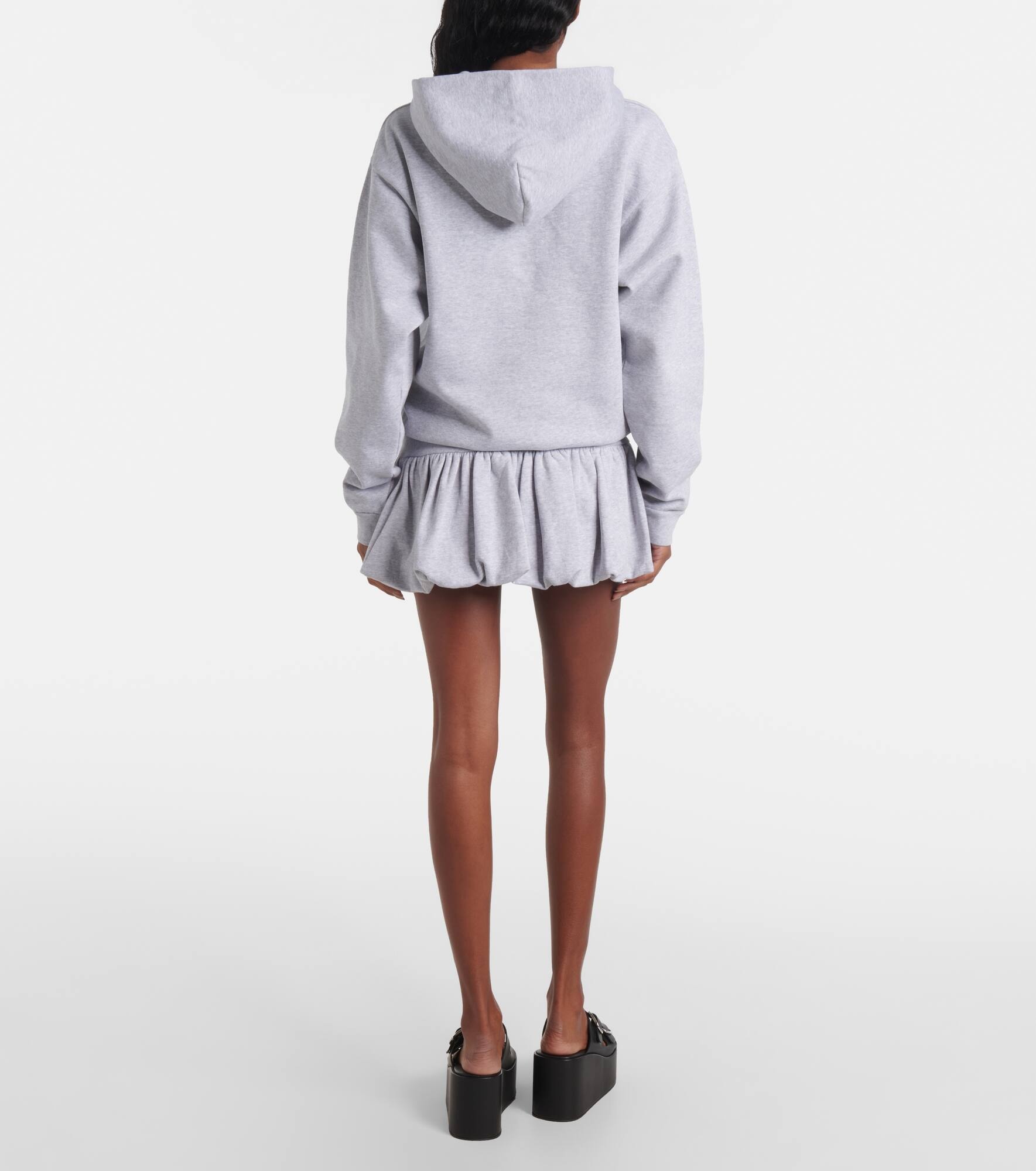 Basque logo cotton-blend jersey minidress - 3