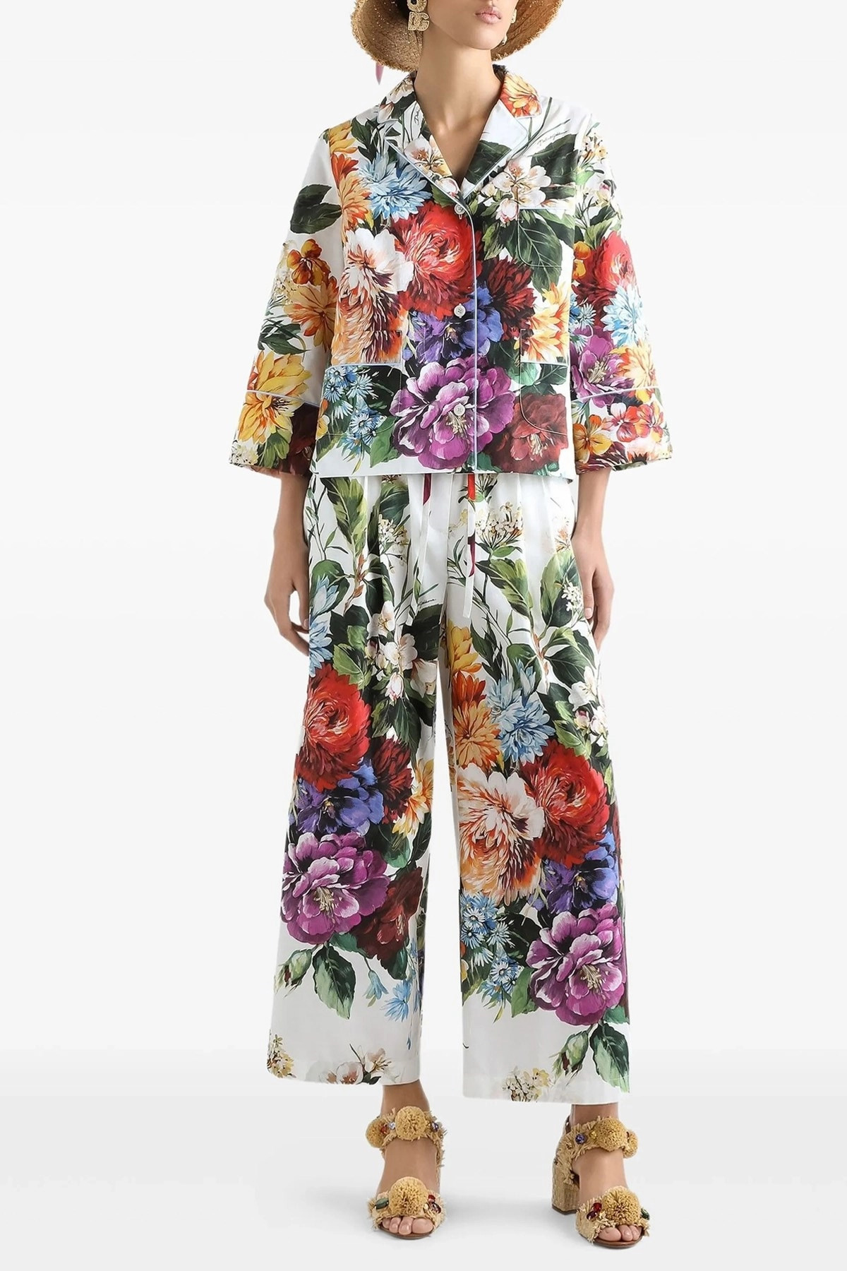 'Bouquet' pajama pants - 2