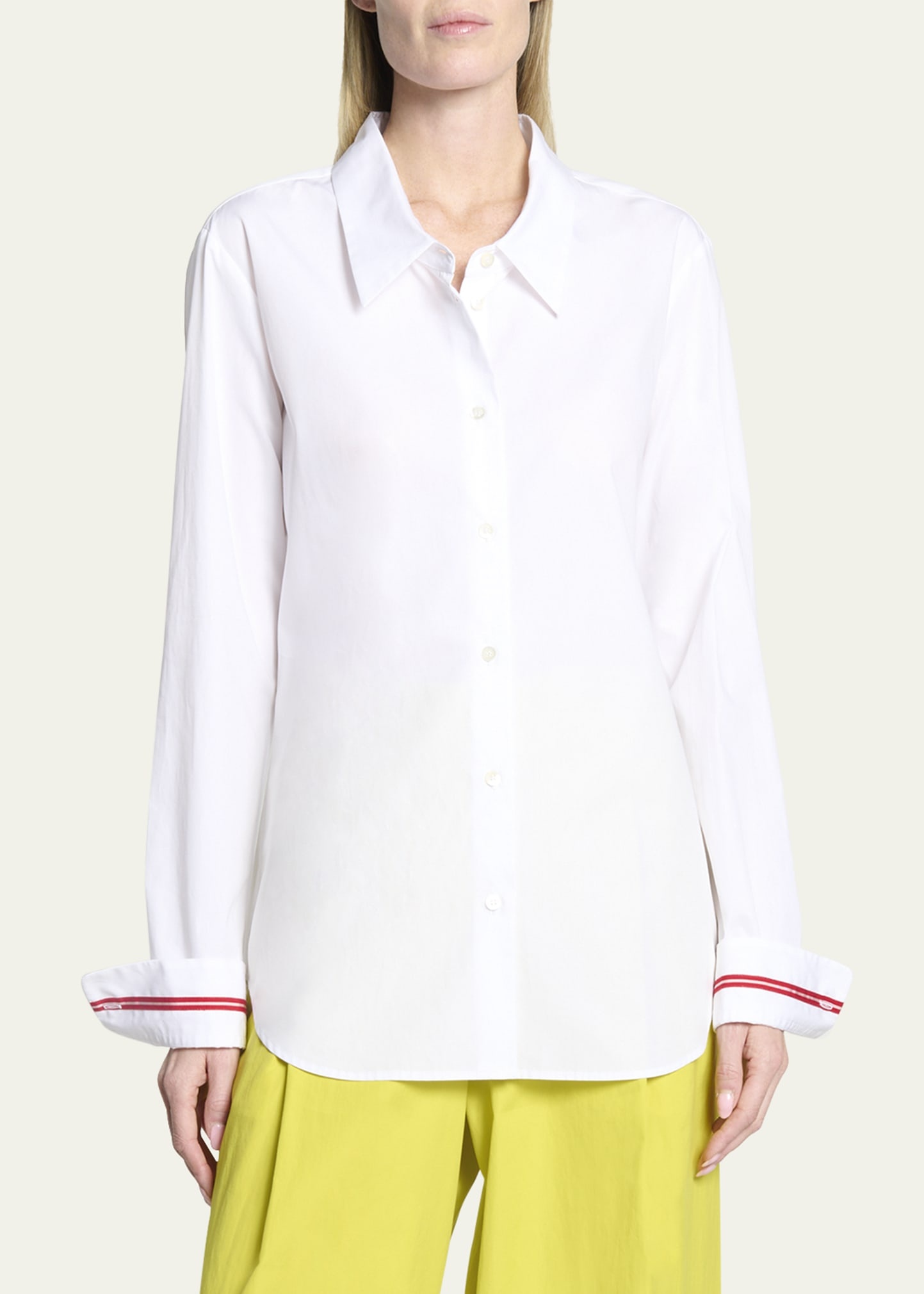Celina Tape Poplin Shirt - 4