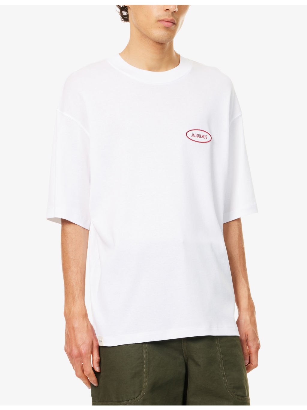 Stazione Brand-Patch Cotton-Jersey T-Shirt - 3