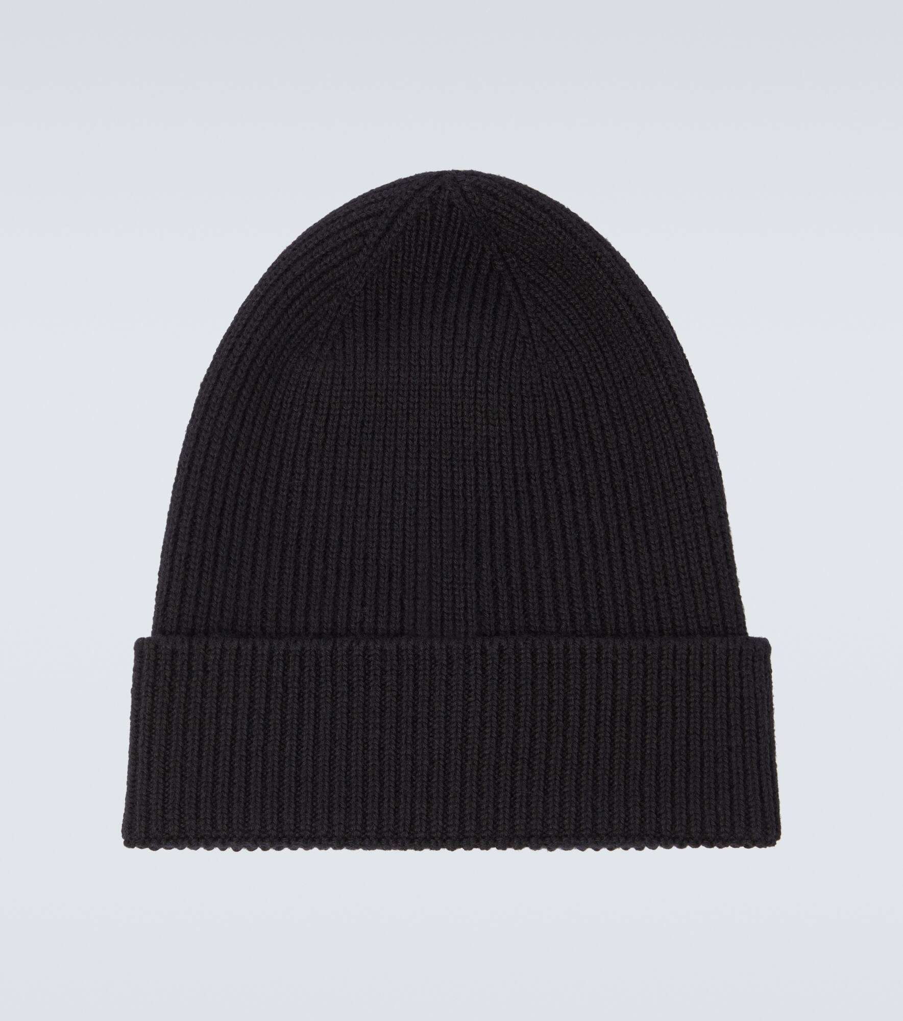 Ribbed-knit wool beanie - 4