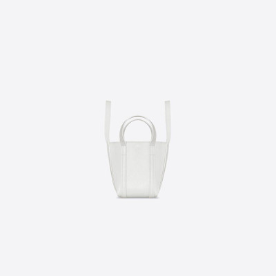 BALENCIAGA Women's Everyday Xs North-south Shoulder Tote Bag in White outlook