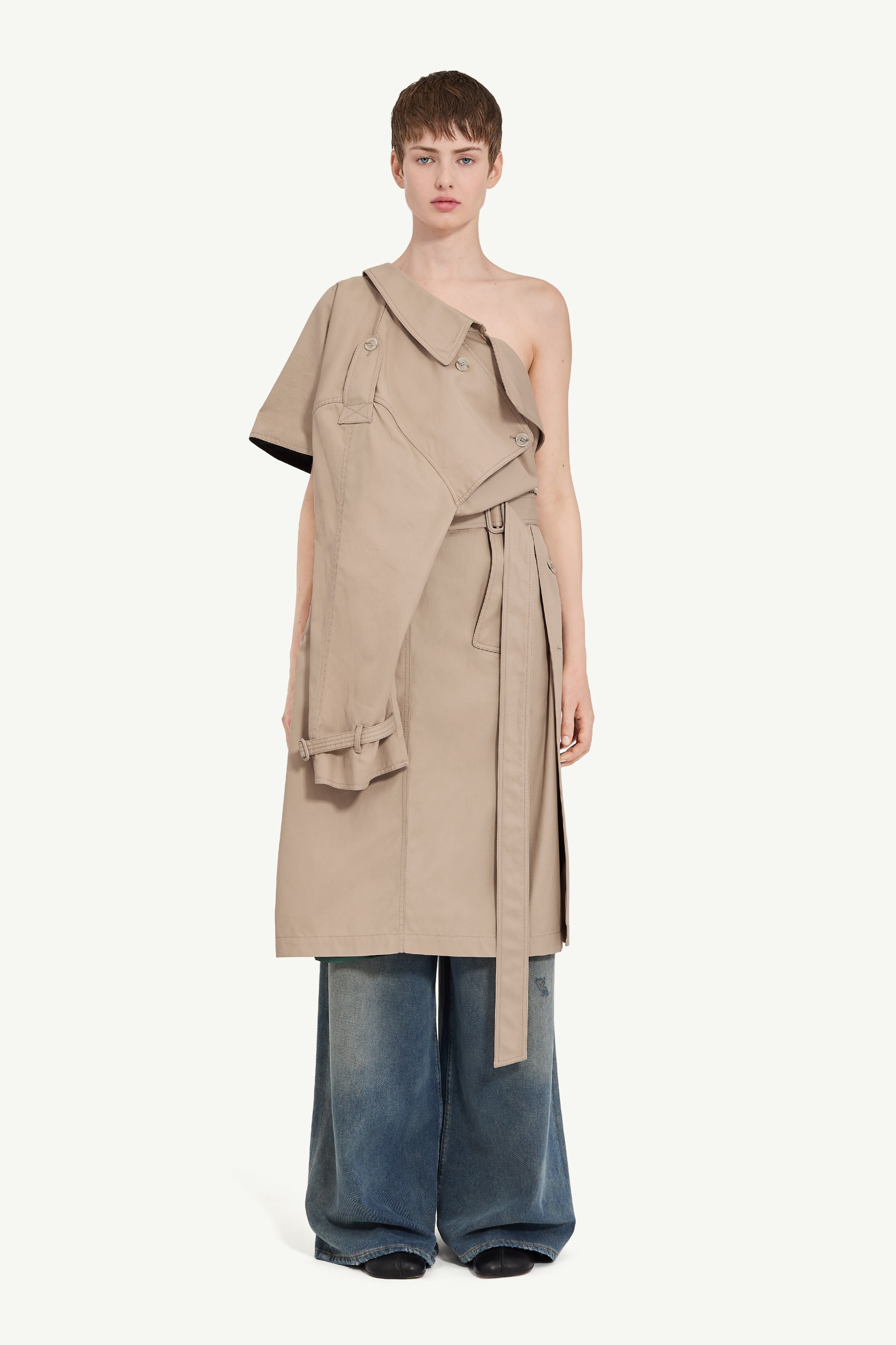 Twist trench coat - 6
