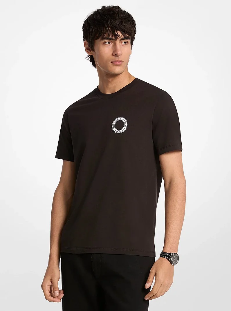 Graphic Logo Cotton T-Shirt - 1