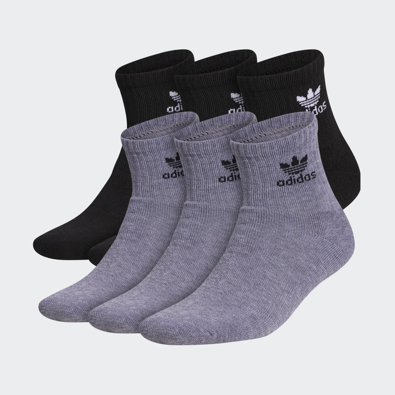 Trefoil Quarter Socks 6 Pairs 1
