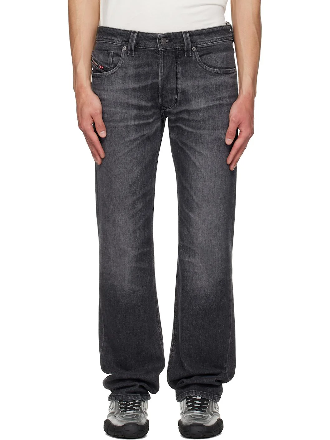 Gray Regular 1985 Larkee 09n49 Jeans - 1