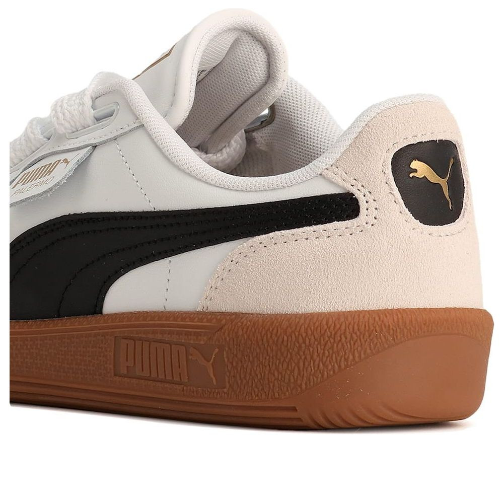 (WMNS) Puma Palermo Wide Lace SD 'White Black Vapor Grey' 402109-01 - 6