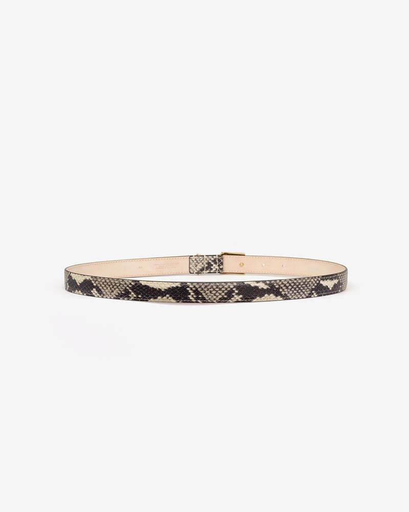 Isabel Marant LOWELL LEATHER BELT outlook