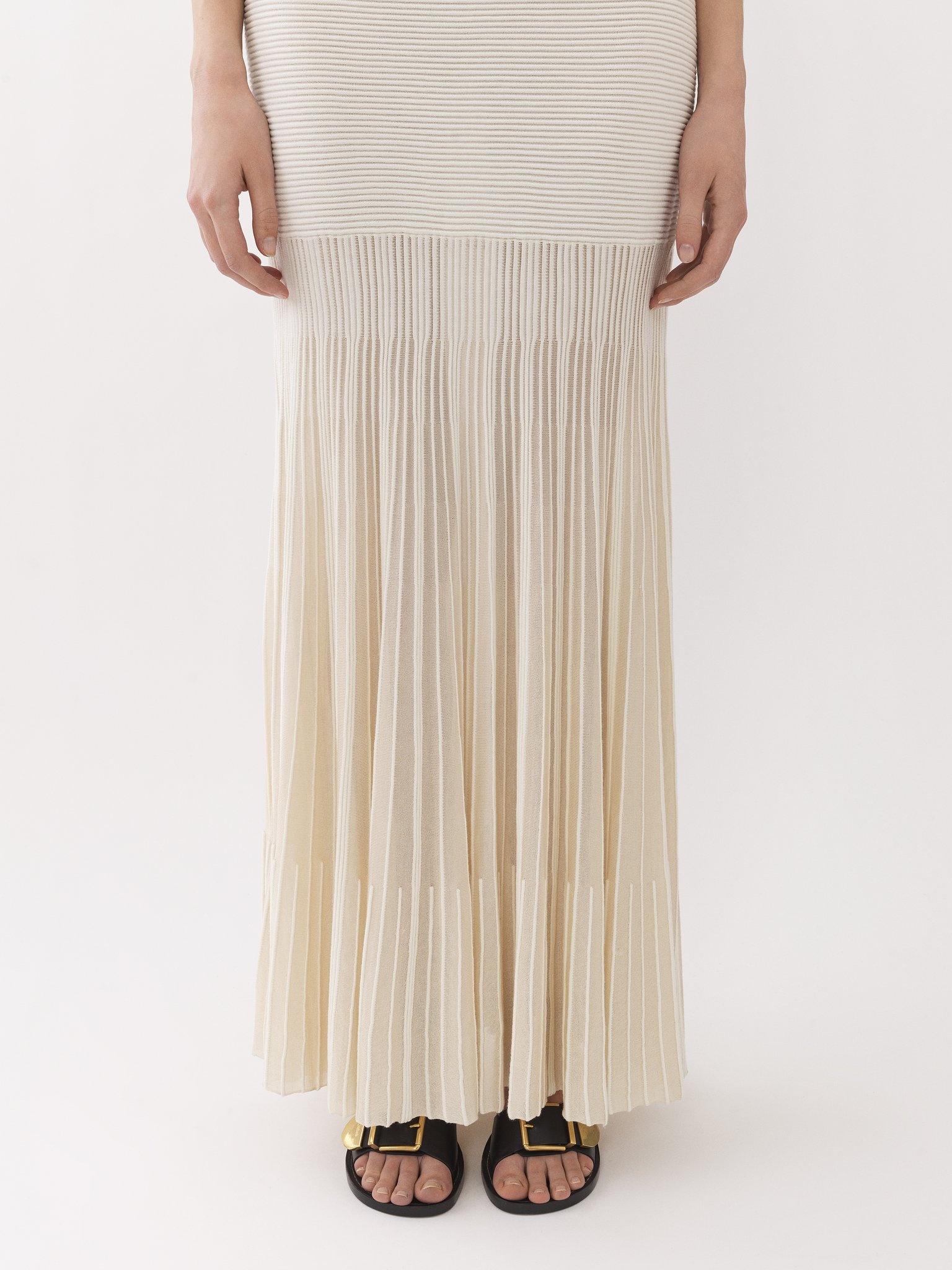 FLARED MAXI SKIRT - 7