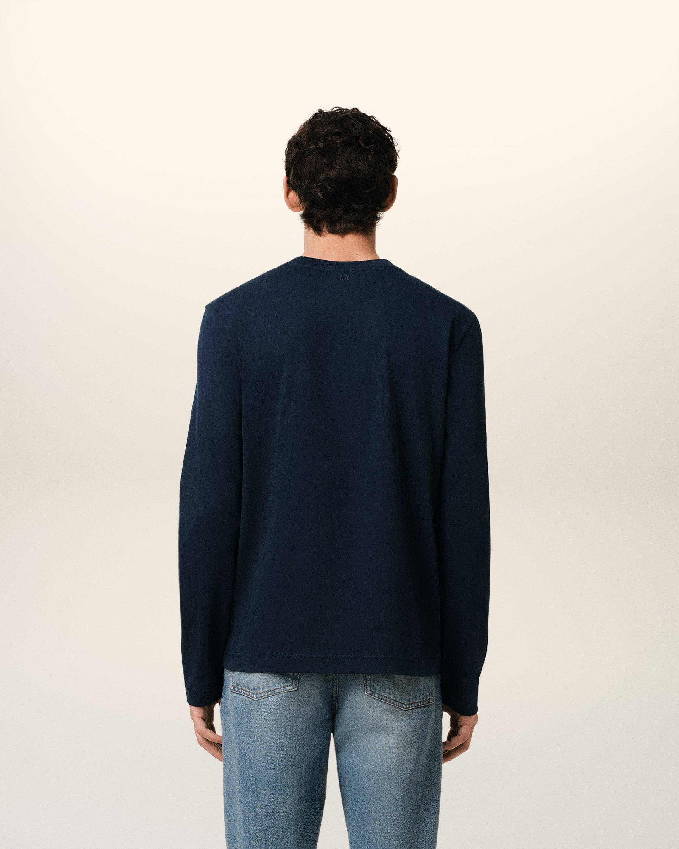 NAVY COTTON AMI DE CŒUR T-SHIRT - 16