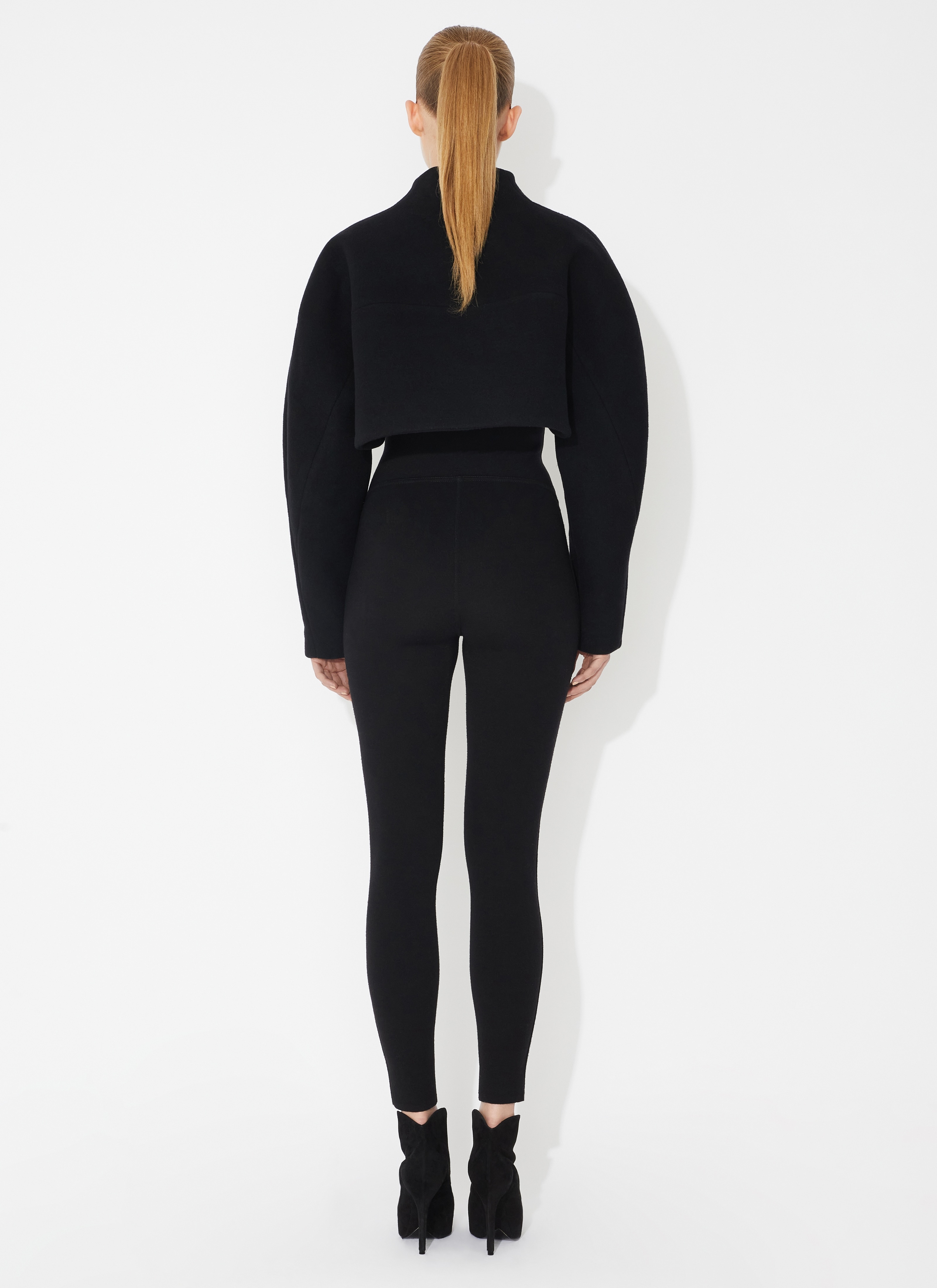 WOOL BOLERO JACKET - 3