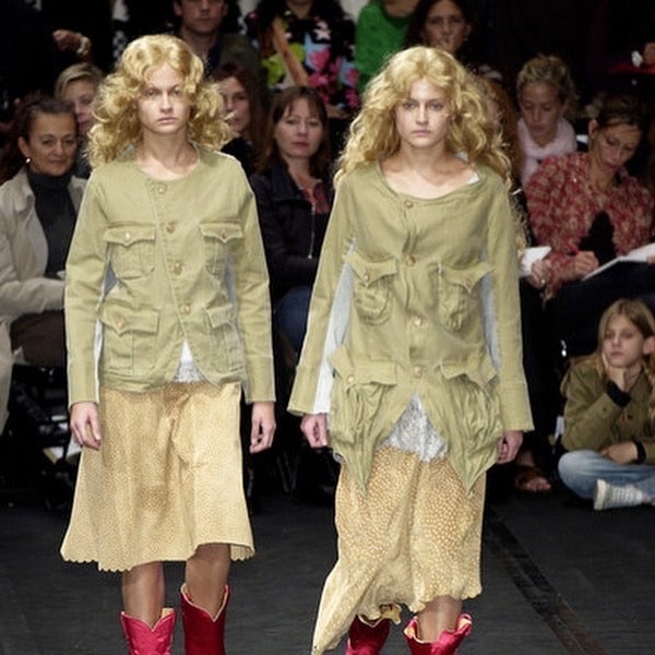 Undercover spring 2004 languid paperdoll distressed jacket M - 3