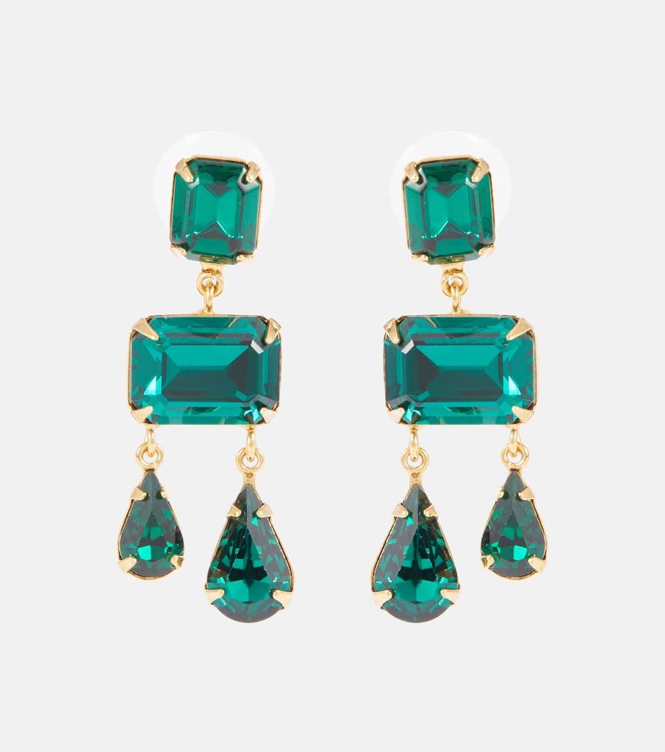 Lucille crystal earrings - 1