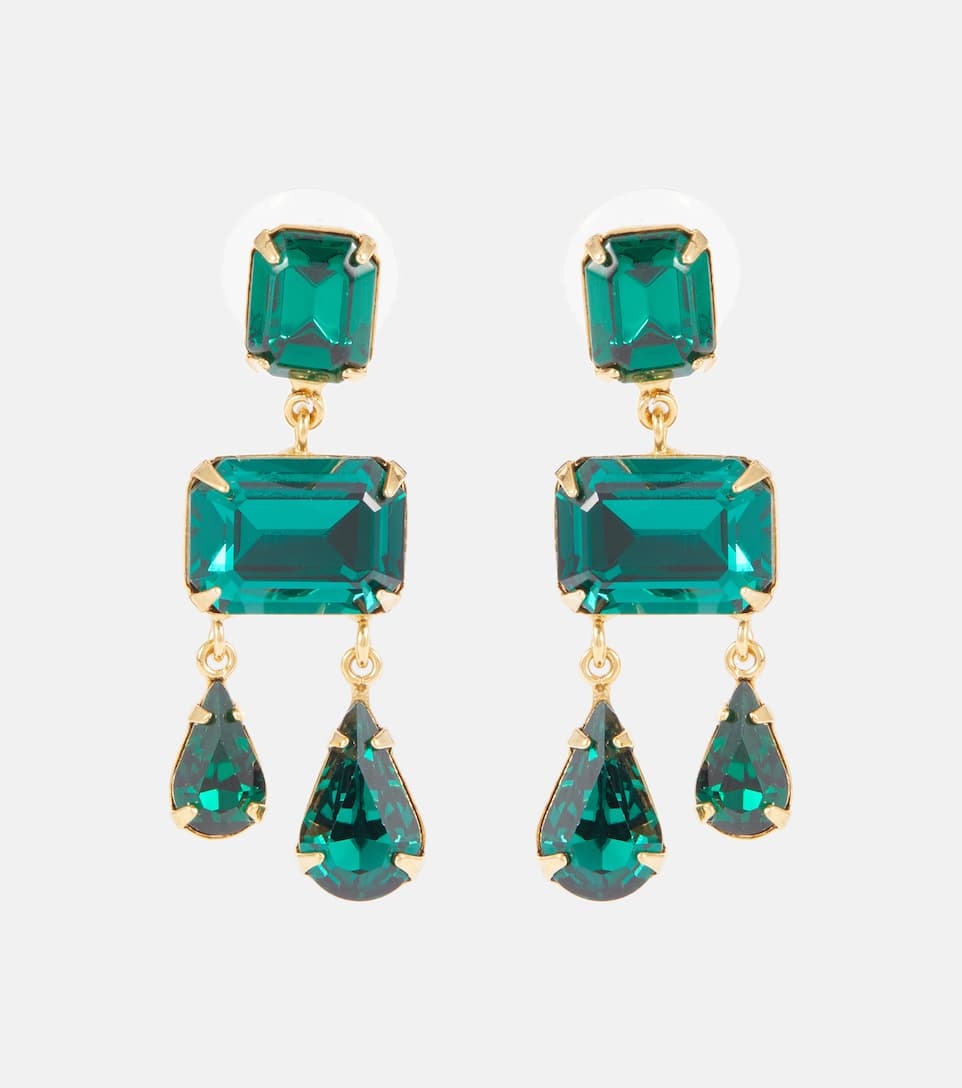 Lucille crystal earrings - 1