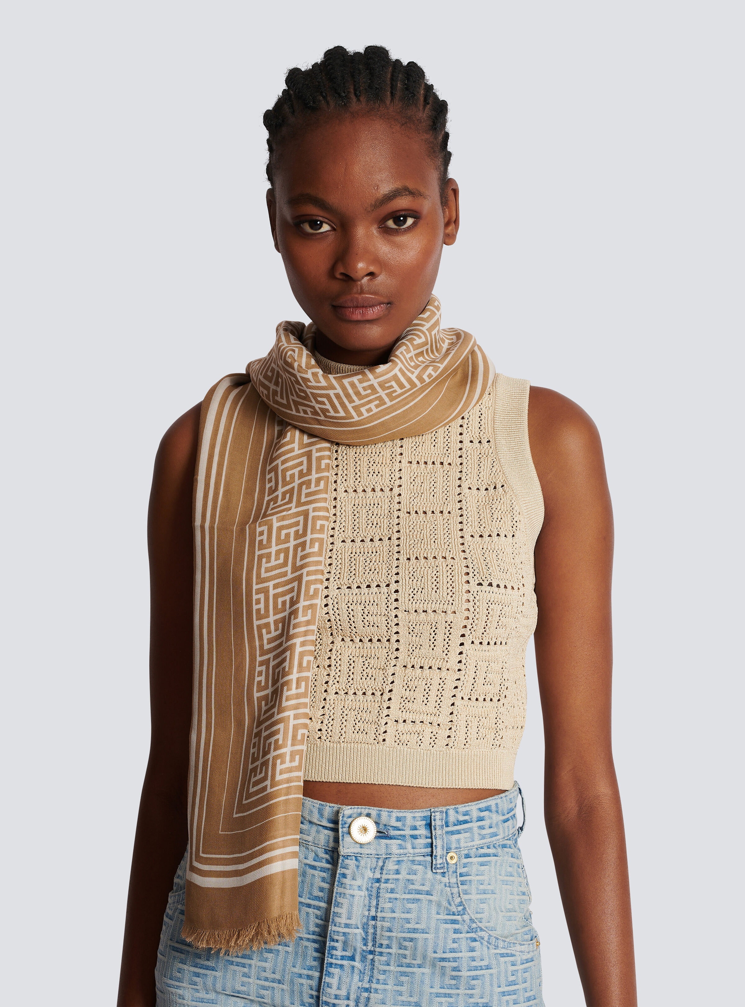 Monogrammed scarf - 2