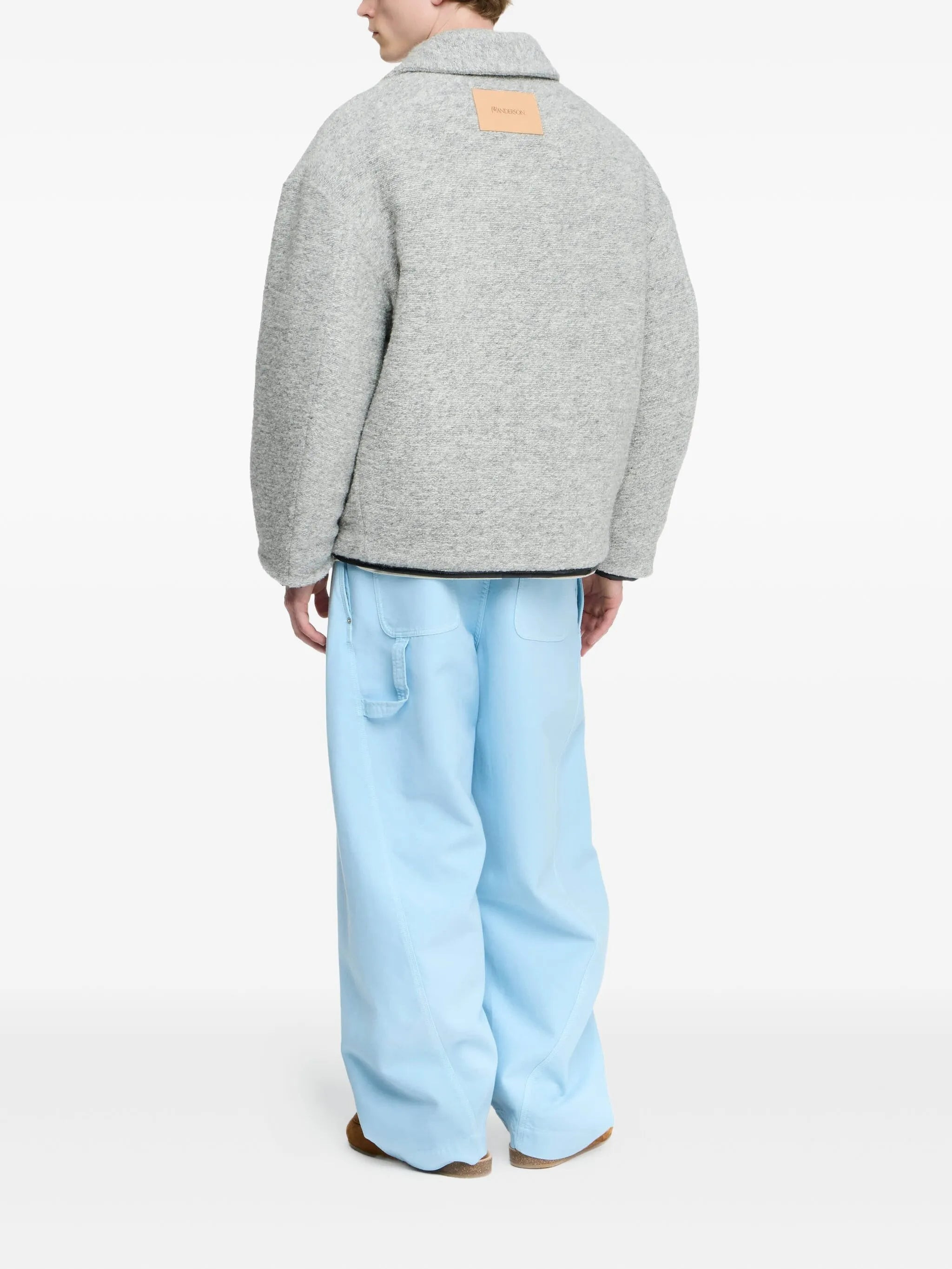 Jw Anderson Zip-front Fleece Jacket - 4