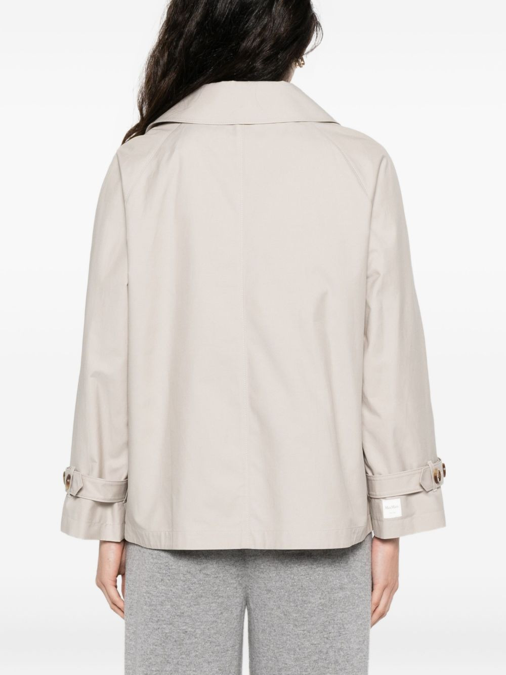 double-breasted peacoat - 4
