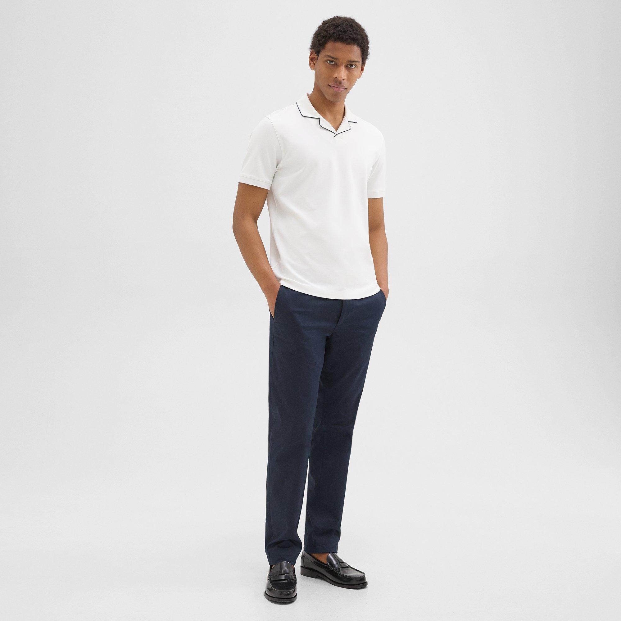 Johnny Collar Polo in Relay Jersey - 6
