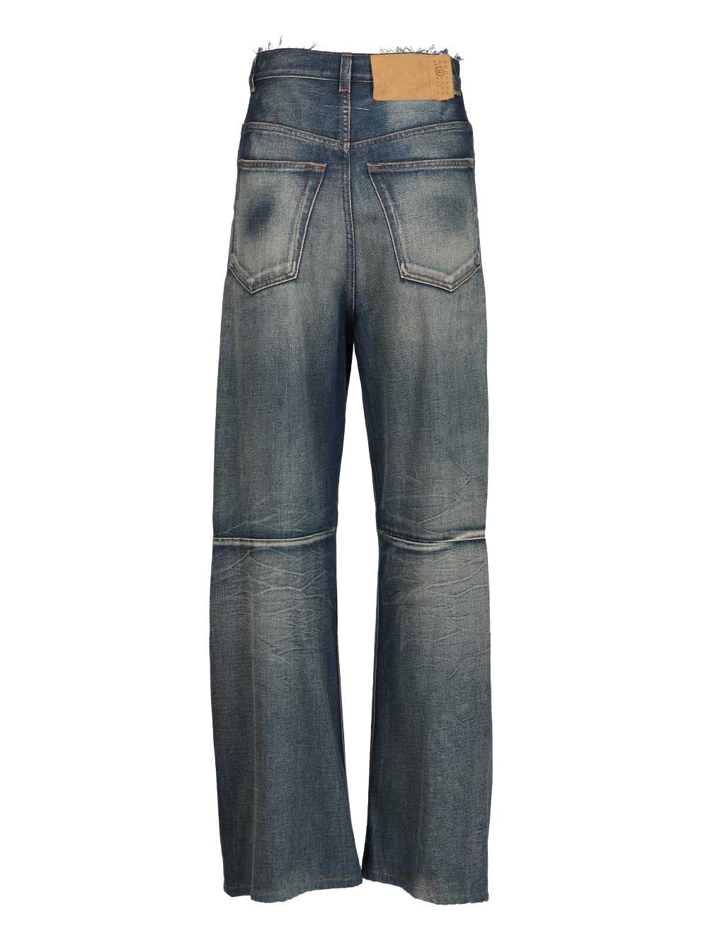 Pants 5 Pockets Jeans Blue - 2