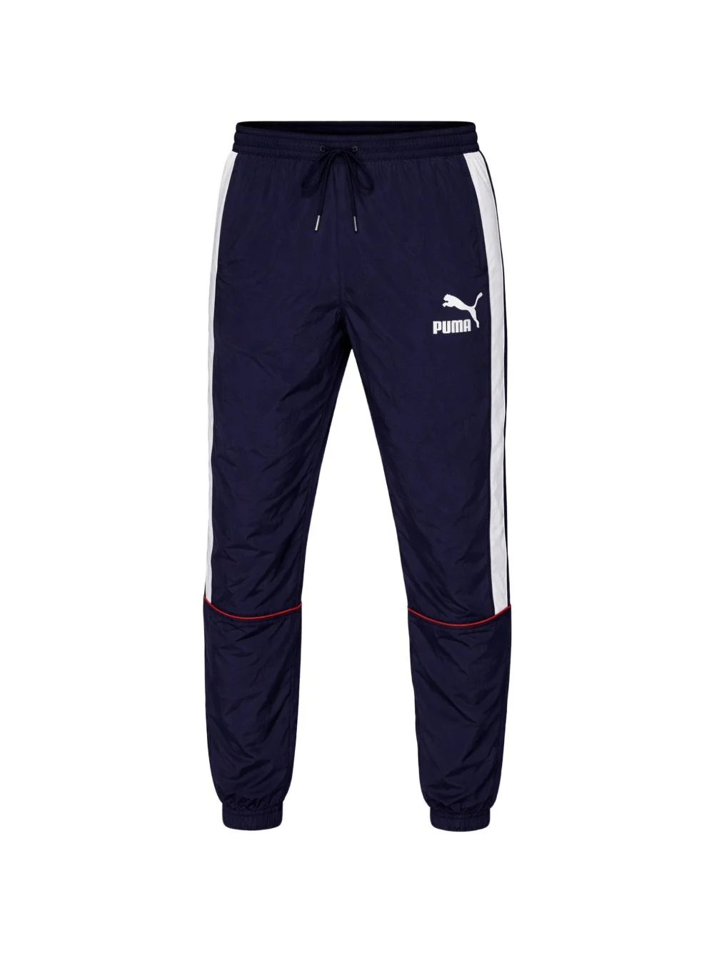 stripe woven track pants - 1