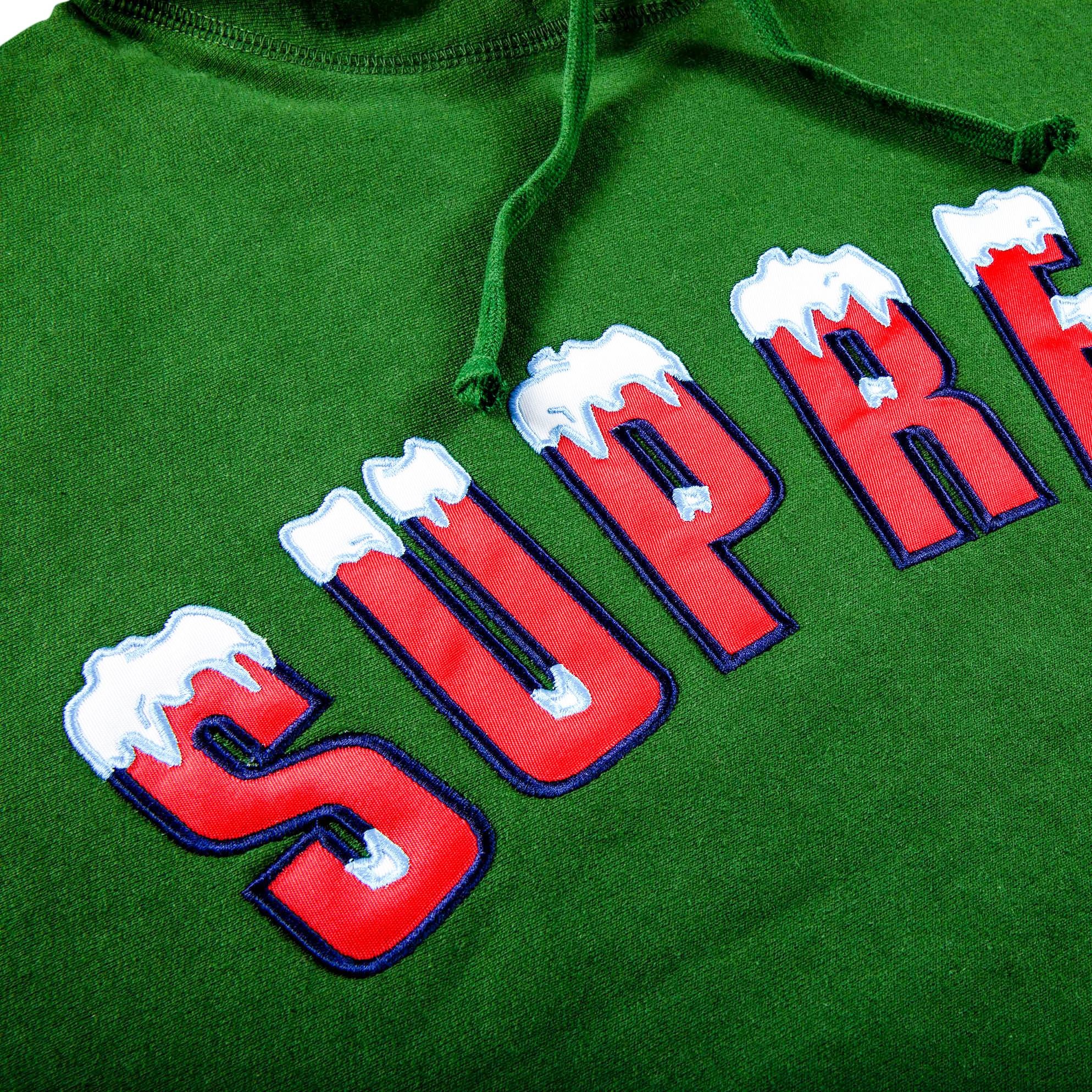 Icy arc hooded sweatshirt supreme hotsell