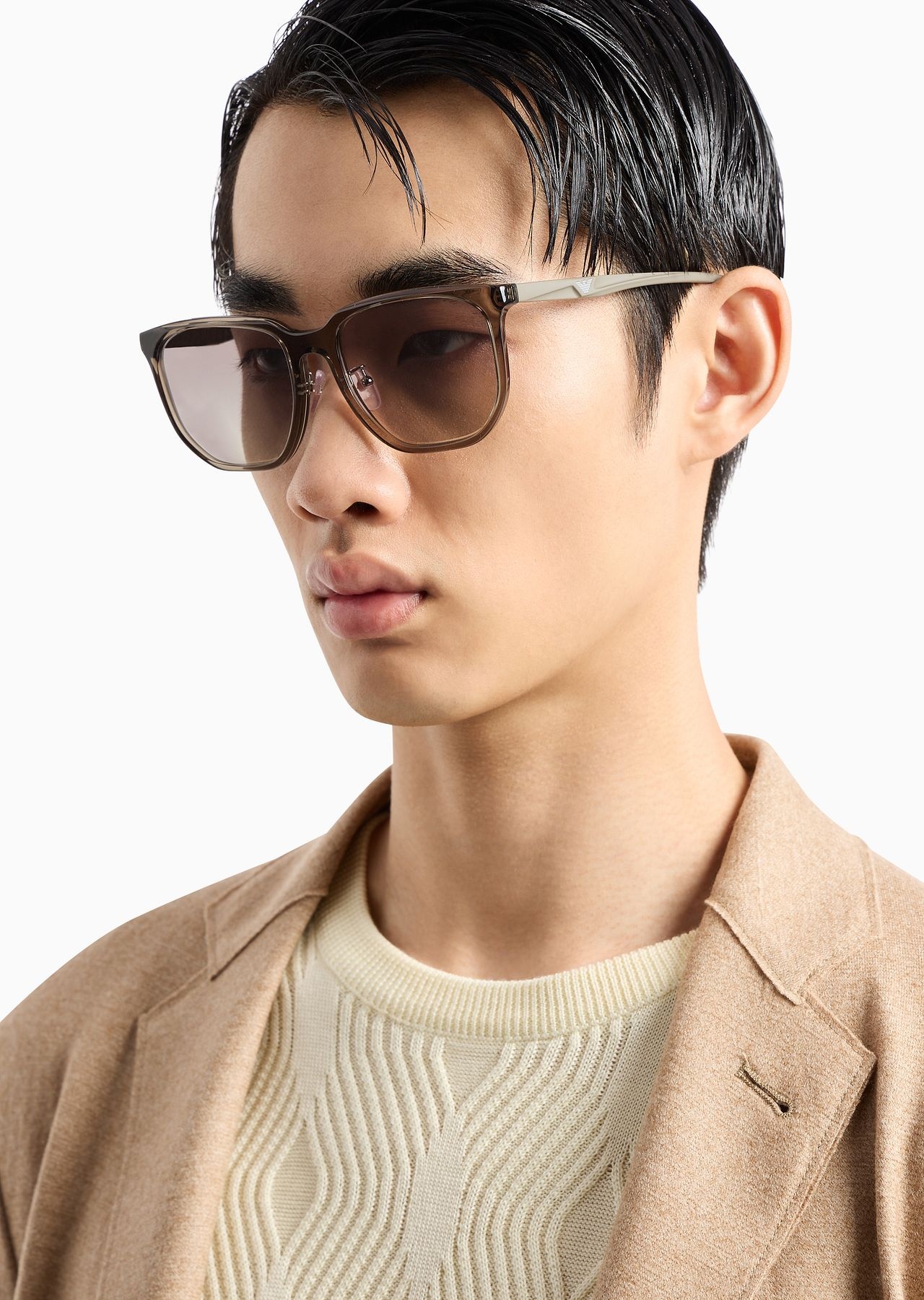 Men’s square sunglasses Asian fit - 5