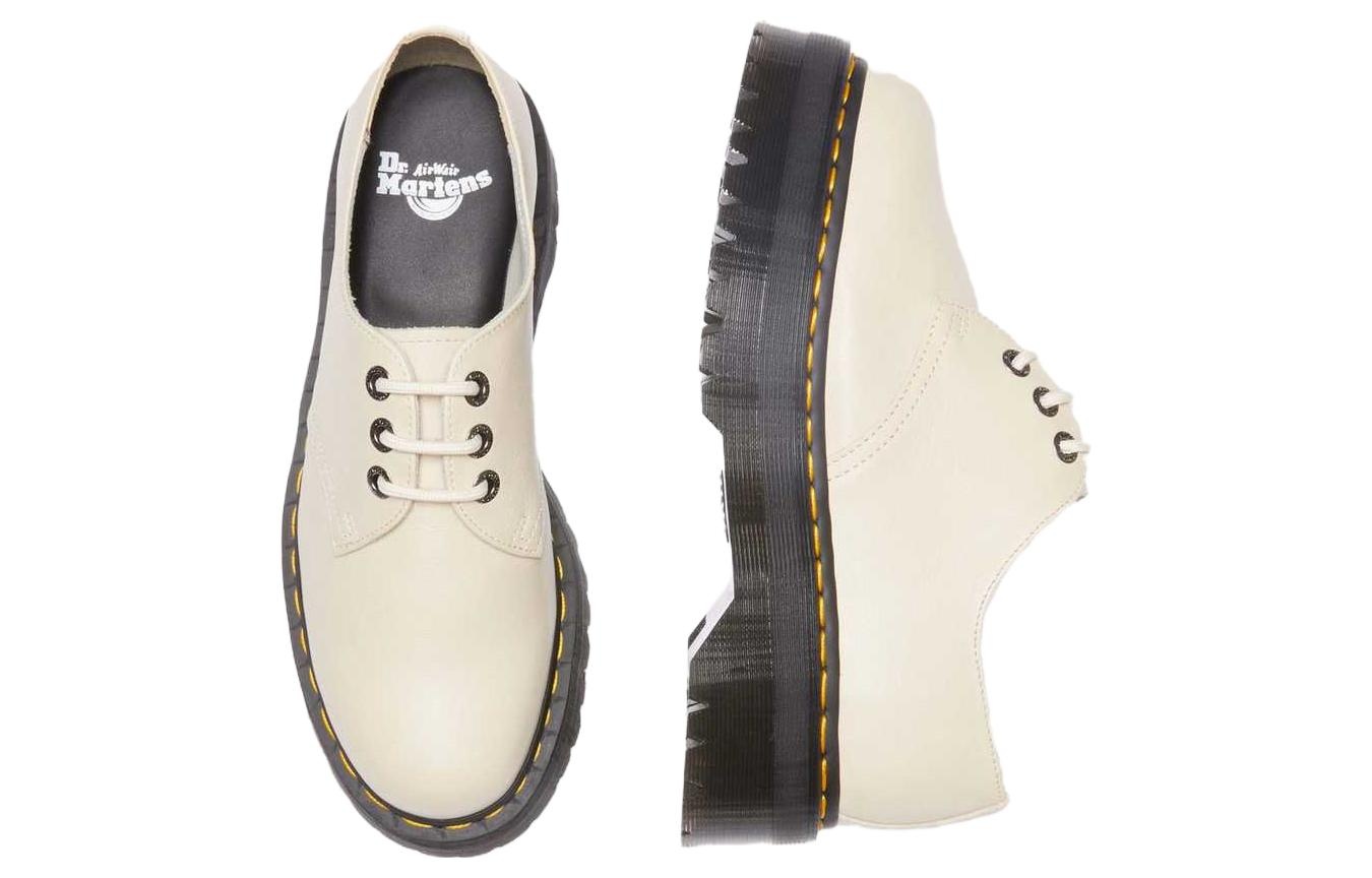 Dr. Martens 1461 II Pisa Leather Platform Shoes 'Parchment Beige' 30612292 - 6