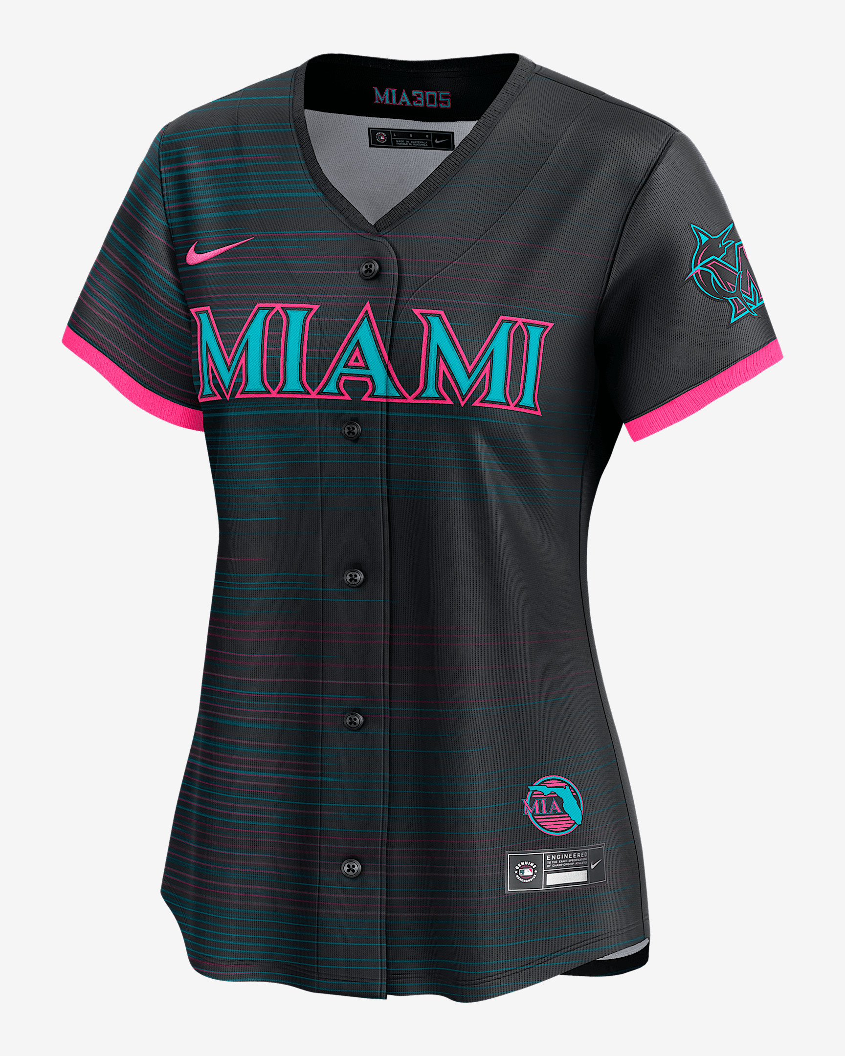 Miami Marlins City Connect Women’s Nike Dri-FIT ADV MLB Limited Jersey - 1