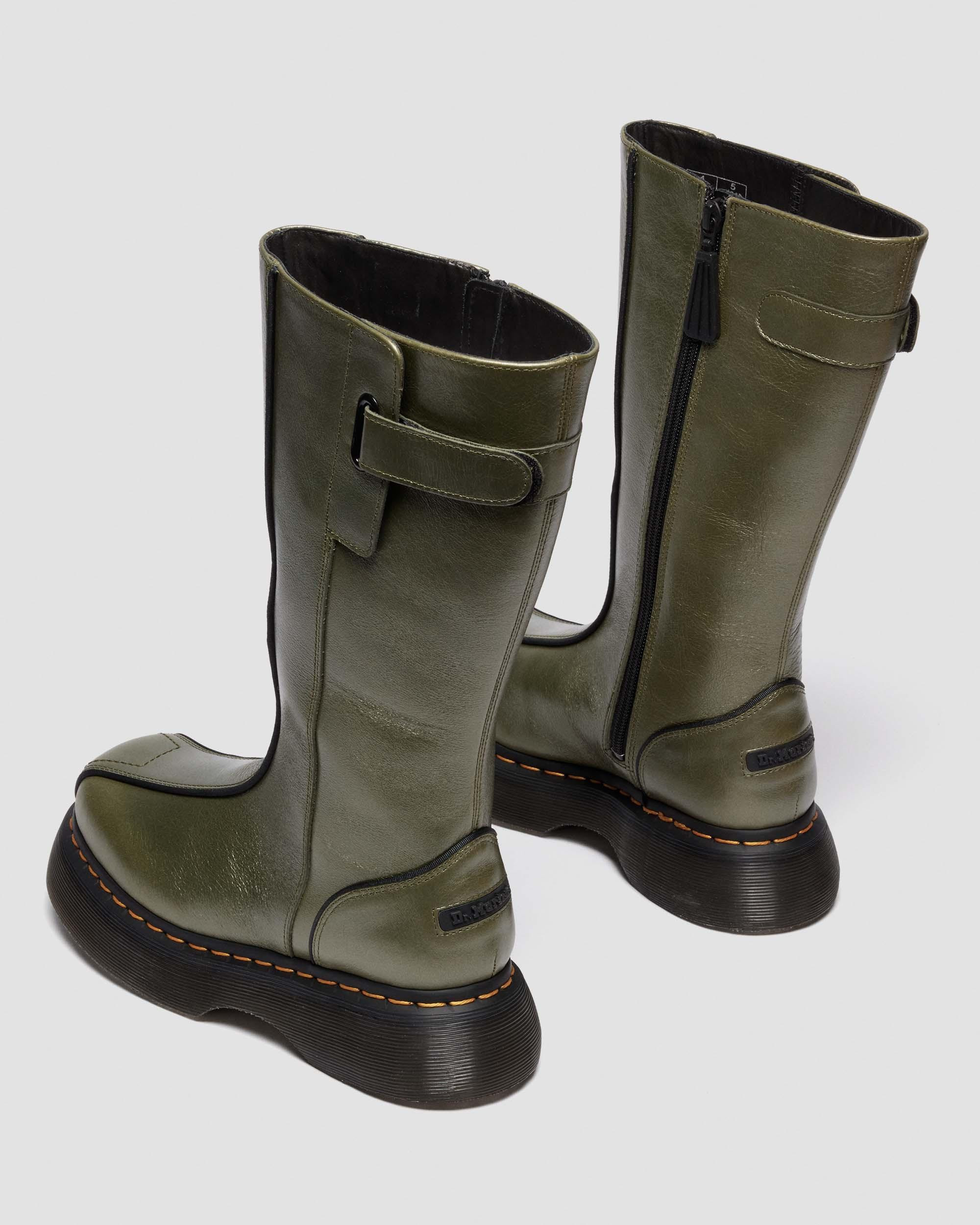 BUZZ HI Tall Eclipse Leather Boots - 5