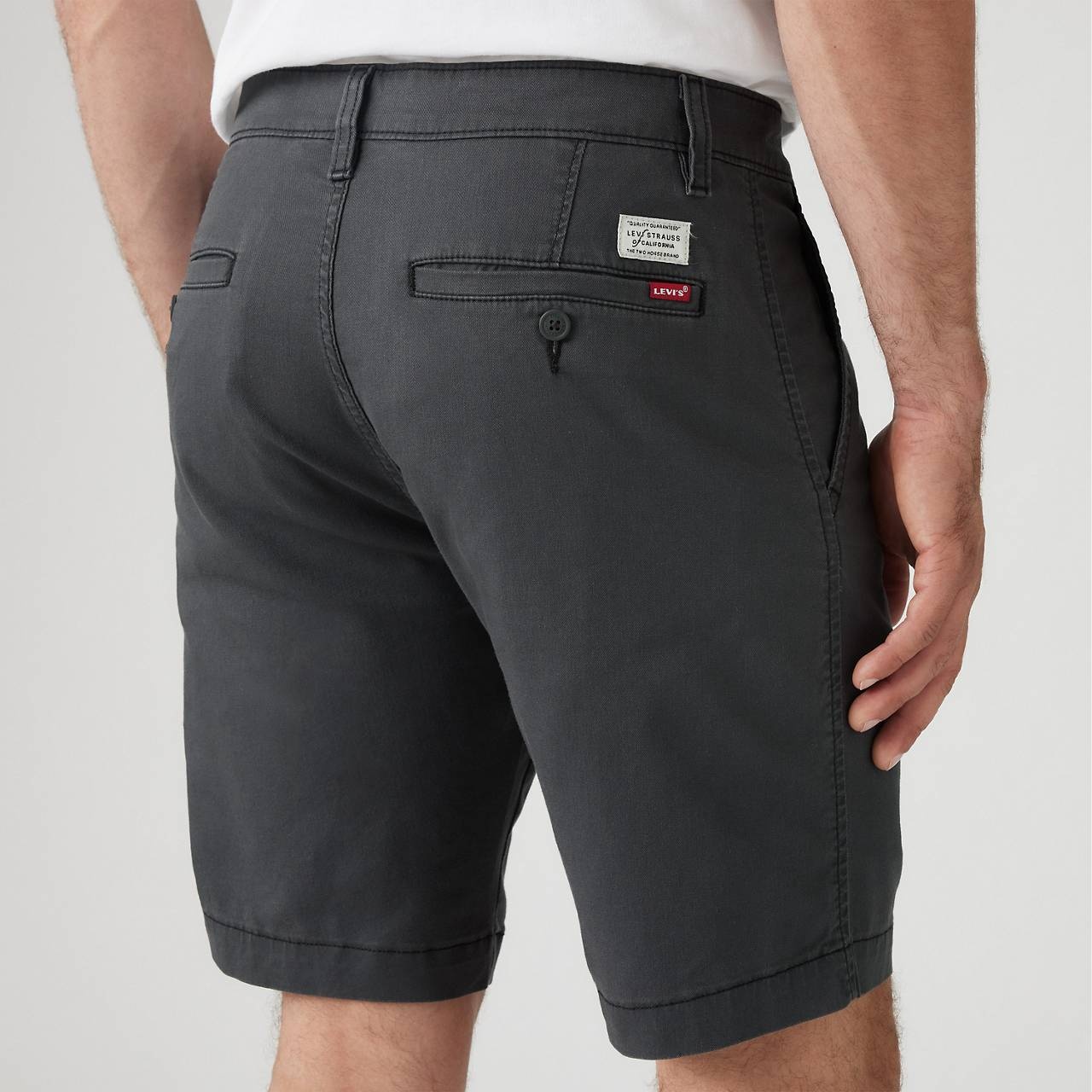 LEVI’S® XX CHINO TAPER FIT COTTON LINEN MEN'S SHORTS - 4
