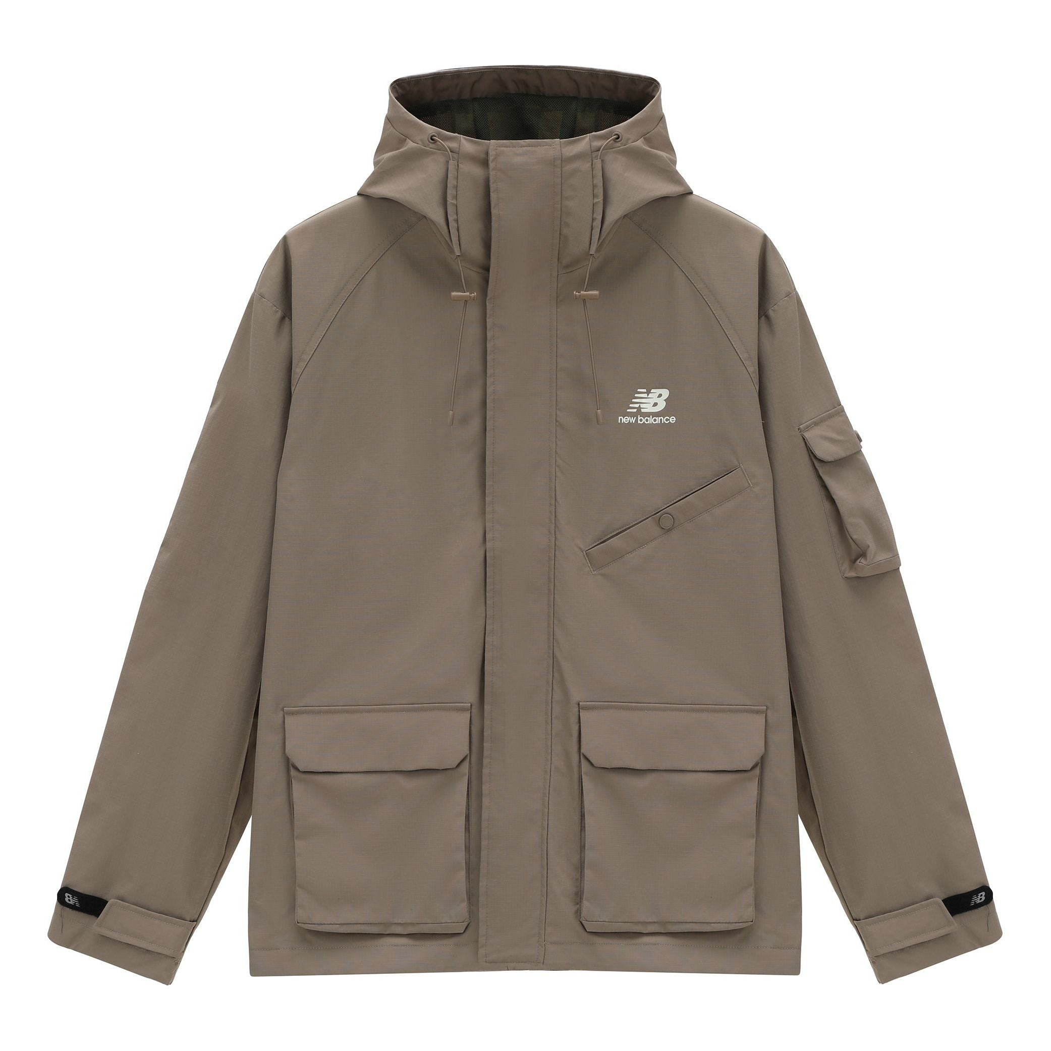 New Balance Trend Hooded Jacket 'Brown' AMJ31320-DRI - 1