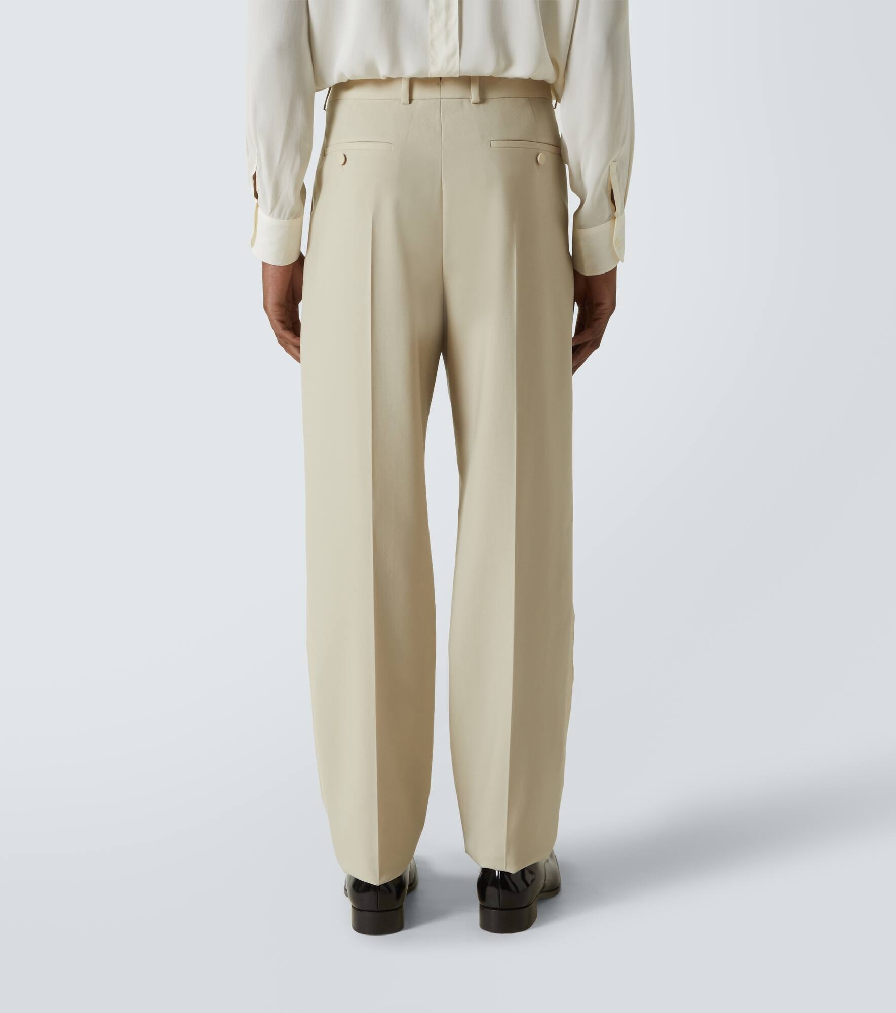 Wool suit pants - 4