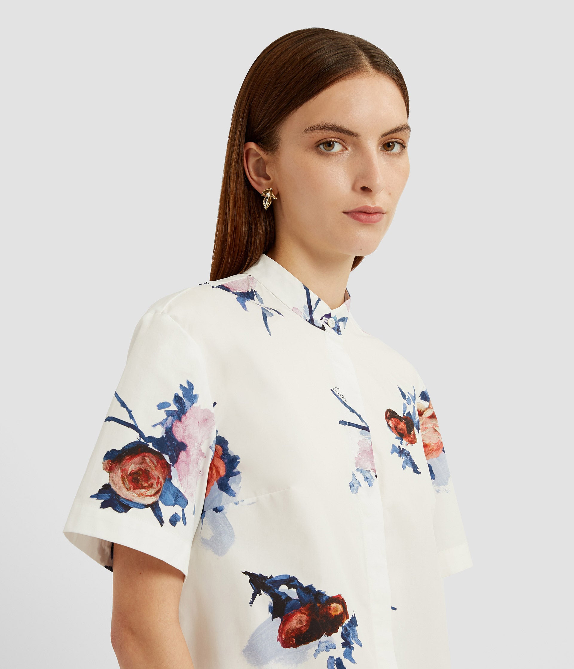 SHORT SLEEVE MINI DRESS - 5