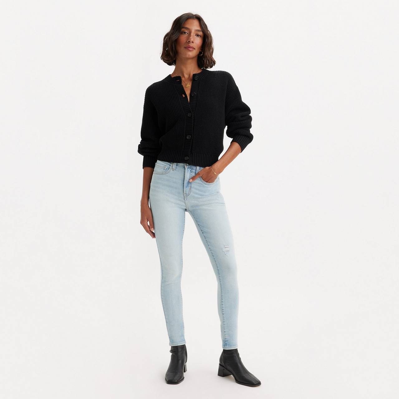 721 HIGH RISE SKINNY FIT WOMEN'S JEANS - 2