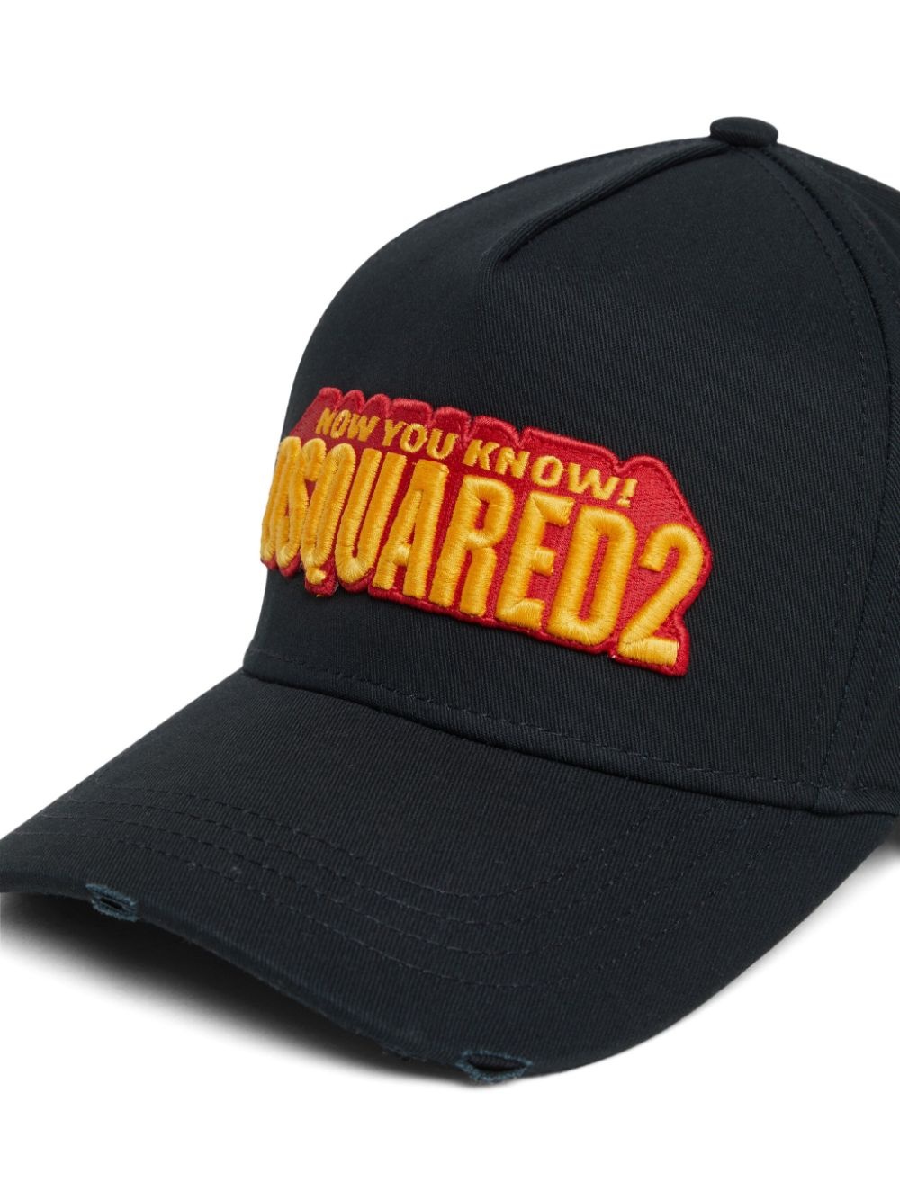 embroidered logo cap - 3