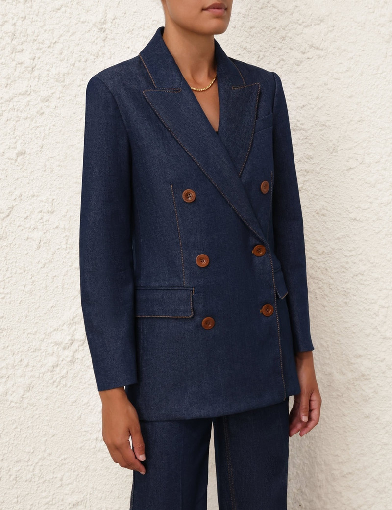 Zimmermann DENIM BLAZER outlook