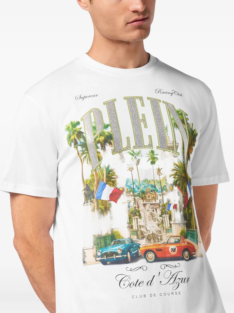 Club De Course-print T-shirt 4