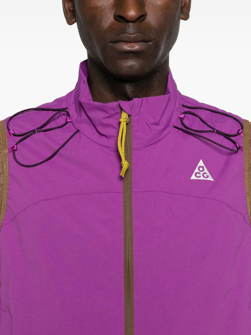 ACG Death Bloom zip sleeveless jacket 5