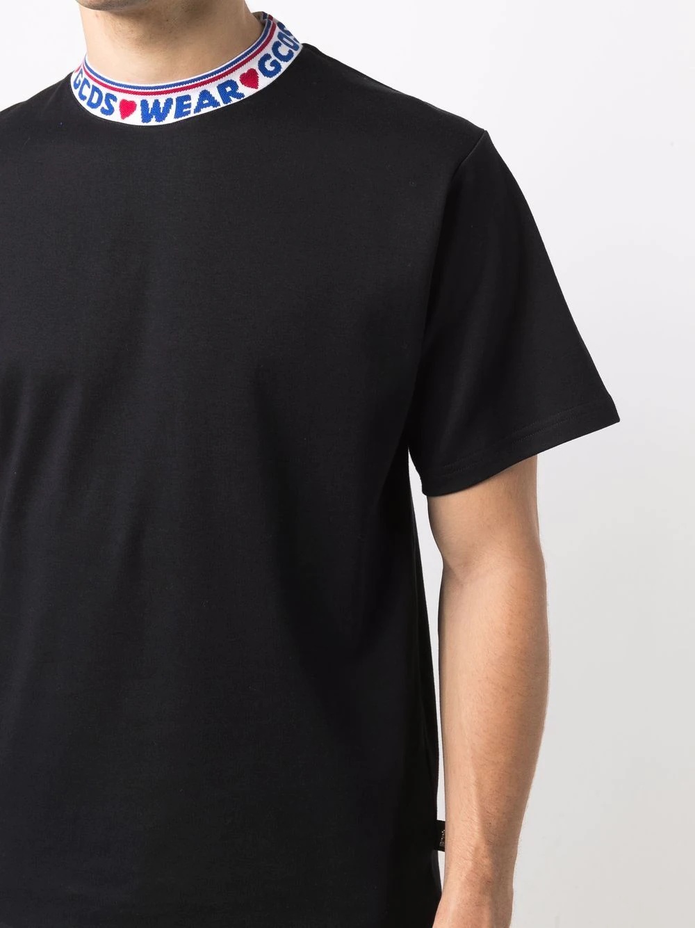 logo-collar T-shirt - 5