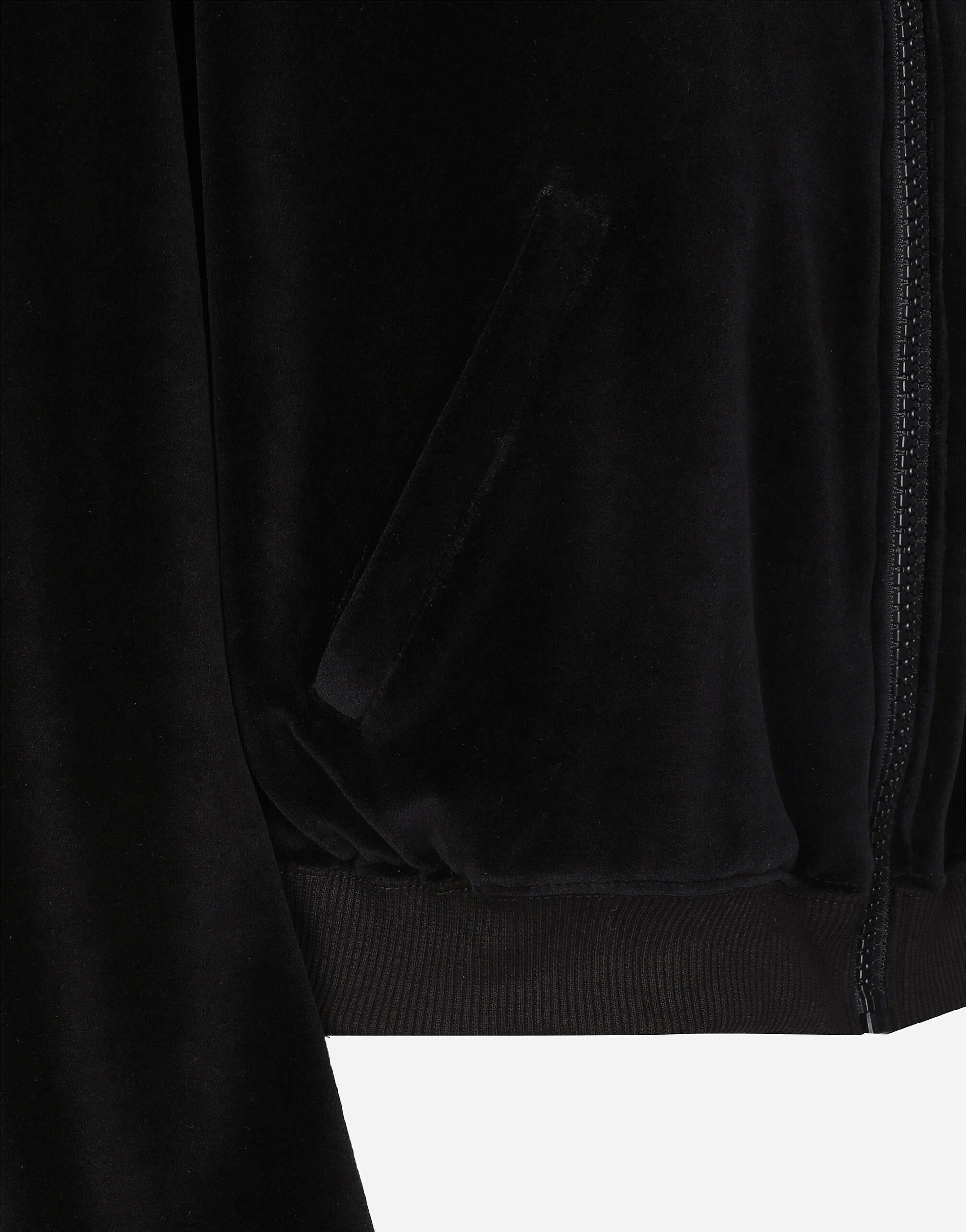 Chenille cotton hoodie - 5