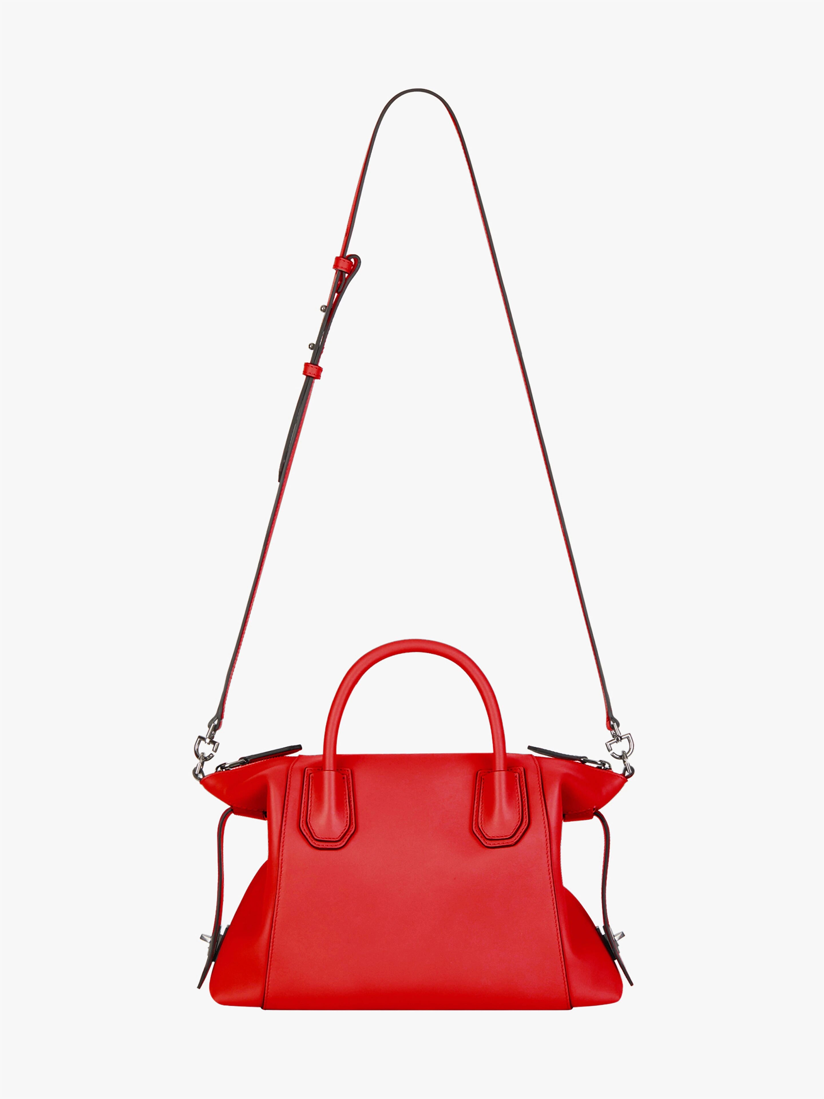 SMALL ANTIGONA SOFT BAG IN SMOOTH LEATHER - 4