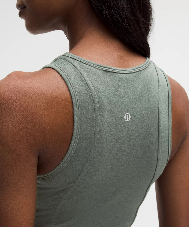Softy Suedey Crewneck Cropped Tank Top 5